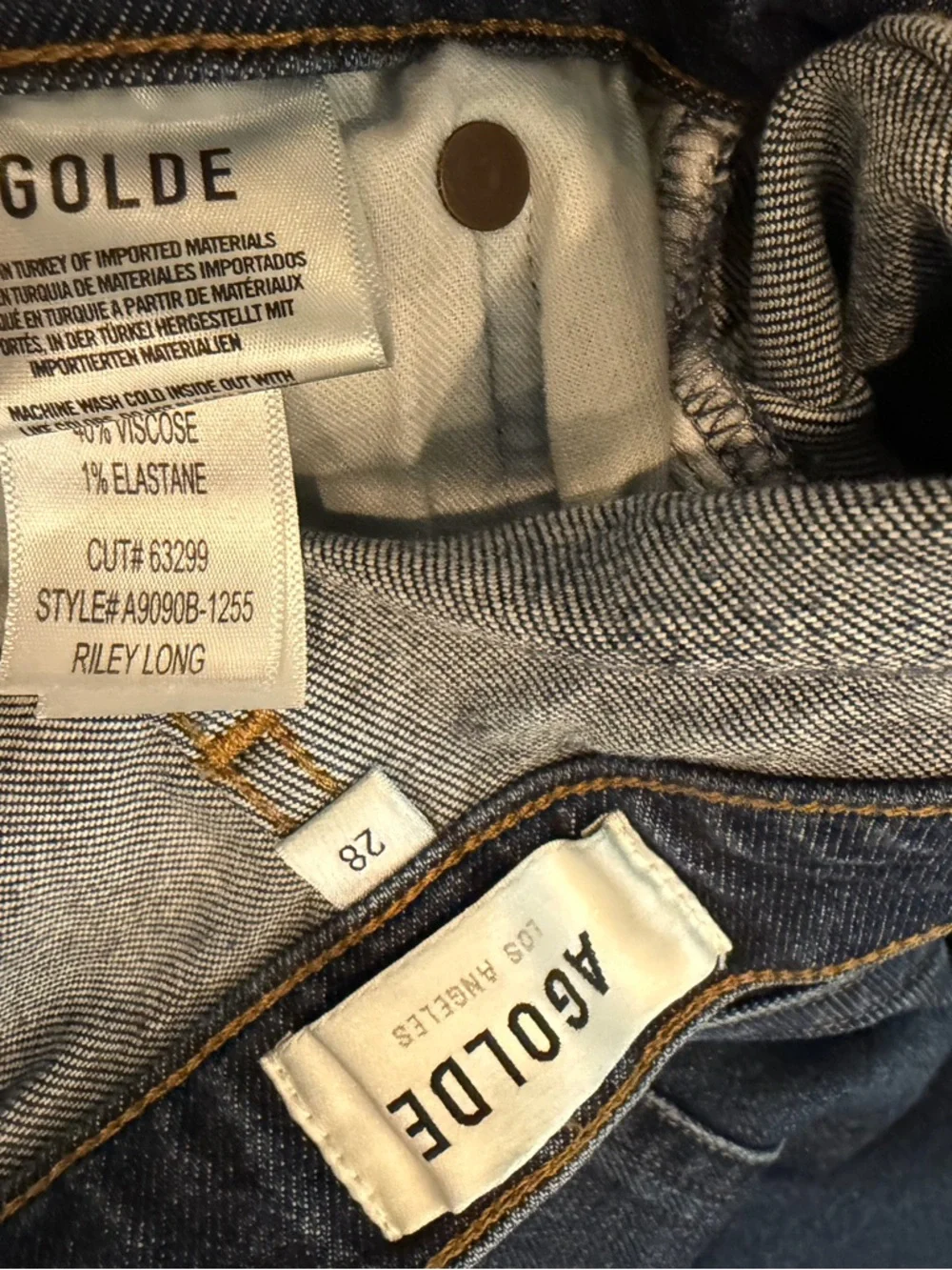 Agolde Riley Long - Picture 3 of 6